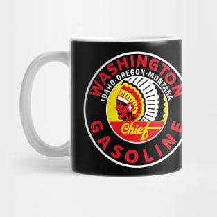 Washington Gasoline vintage sign reproduction Mug